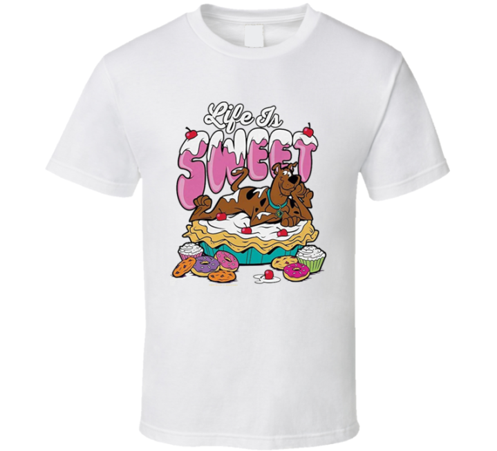 Life Is Sweet Scooby Doo Parody T Shirt