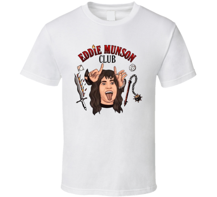 Eddie Munson Hellfire Club T Shirt