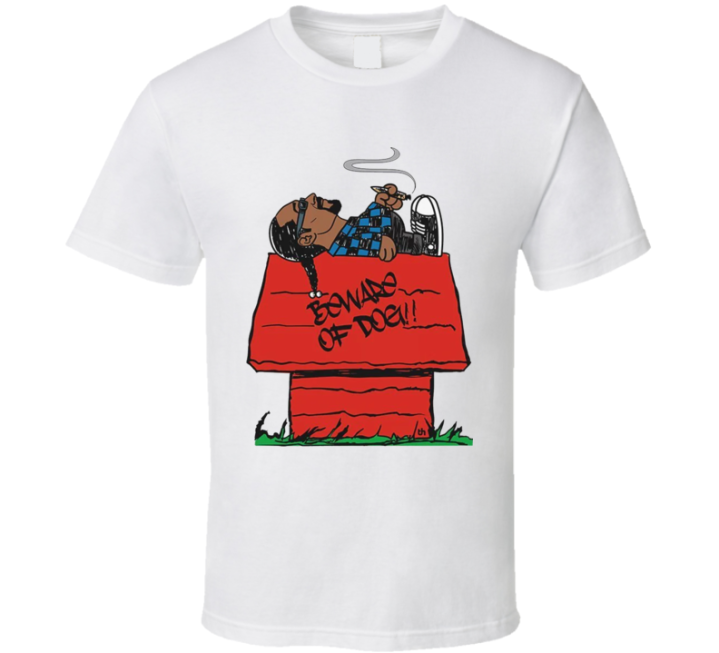 Beware Of Snoopy Snoop Dog Parody T Shirt