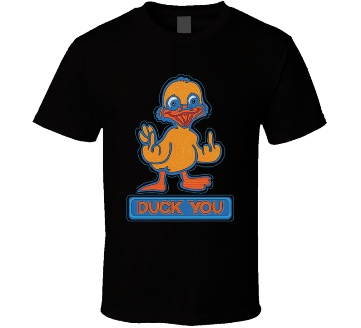 Duck Fuck You Capcom Parody Meme T Shirt