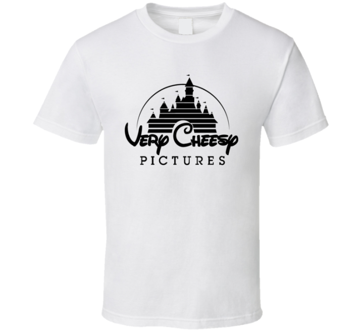 Very Cheesy Pictures Walt Disney Parody T Shirt