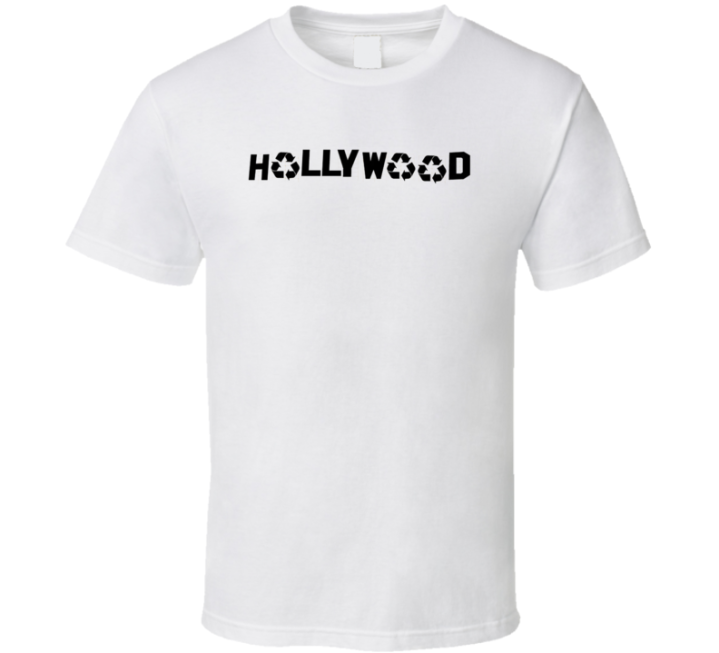 Hollywood Recycling Parody T Shirt