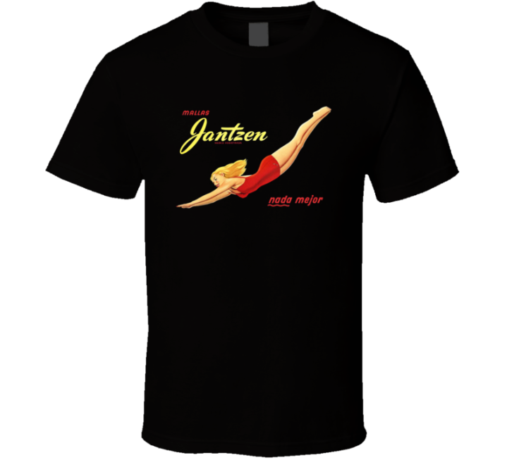 Janstzen Swimwear Retro Vintage T Shirt