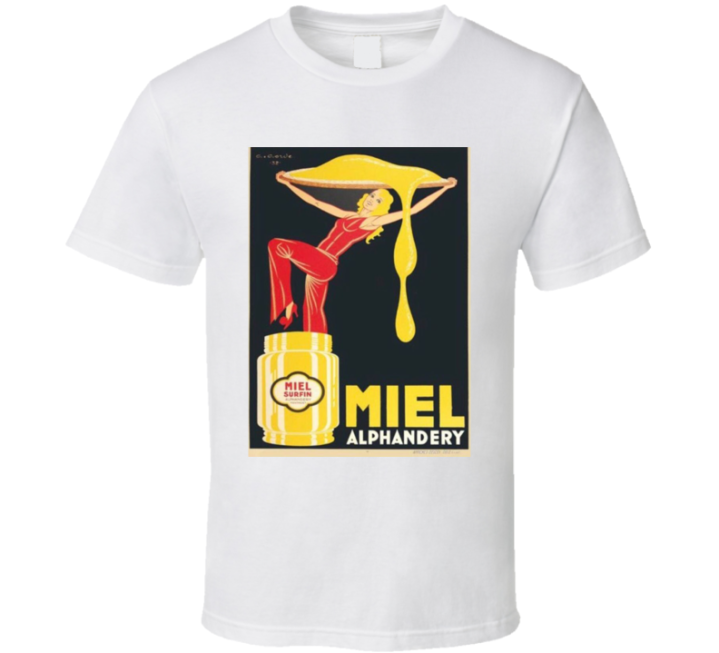 Alphandery Miel Honey French 1932 Ad T Shirt