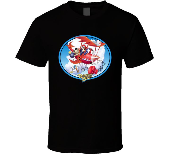 Dastardly & Muttley Vintage Retro Cartoon T Shirt