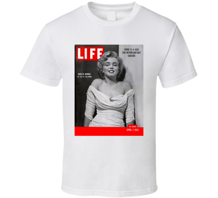 Marilyn Monroe Life Magazine Cover Retro T Shirt