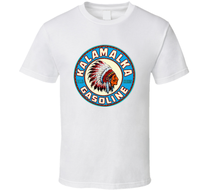 Kalamaka Gasoline Vintage Retro T Shirt