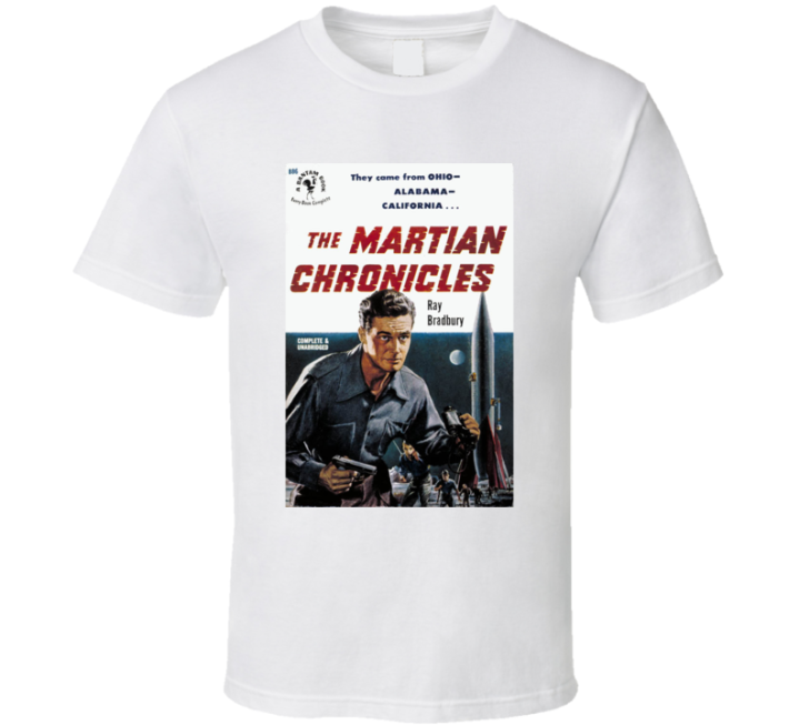 The Martian Chronicles Retro Vintage T Shirt