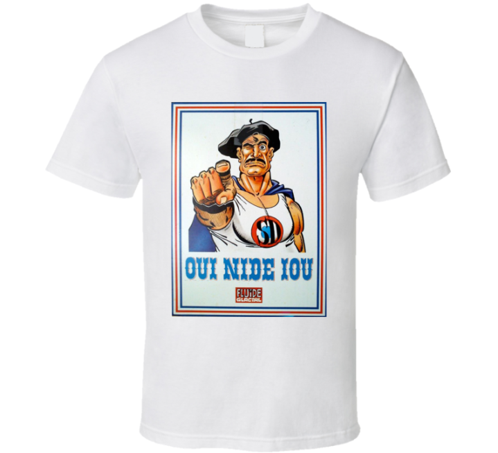 Super Dupont We Need You Oui Nide Iou Comic T Shirt