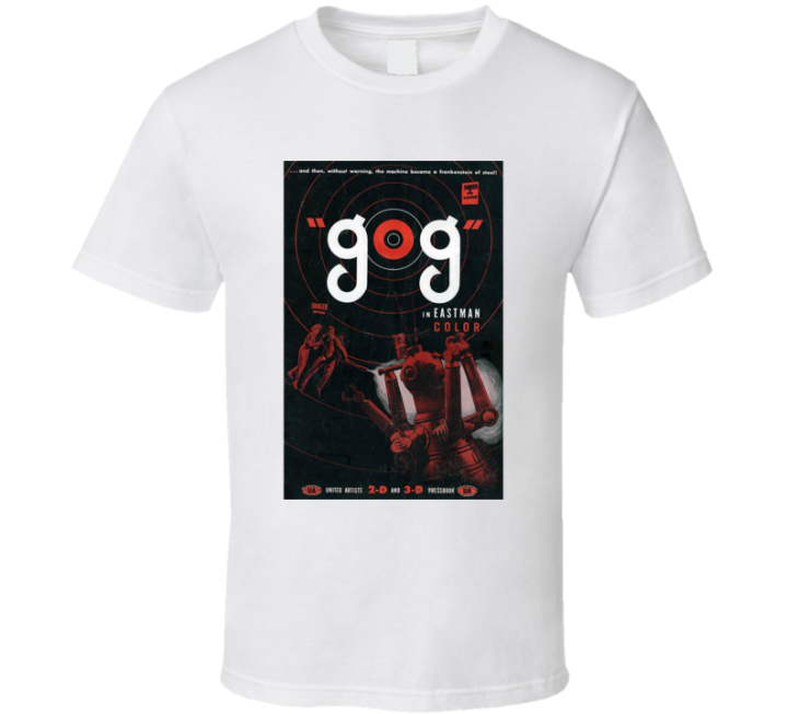 Gog 1950s Vintage Retro Pressbook T Shirt