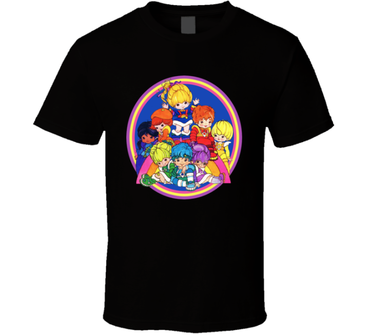 Rainbow Brite Vintage Retro Cartoon T Shirt