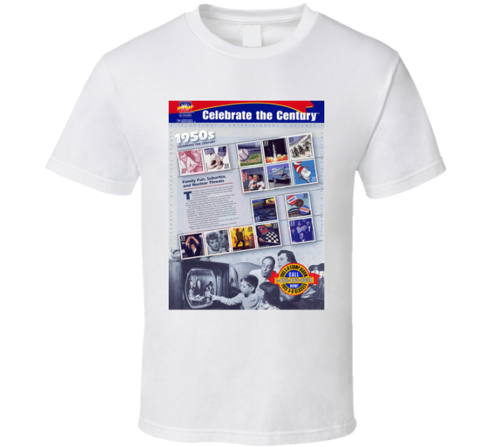 Celebrate The Century 1950s Magazine Vintage Retro T Shirt