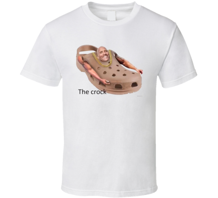 The Crock Rock Funny Cursed Meme T Shirt