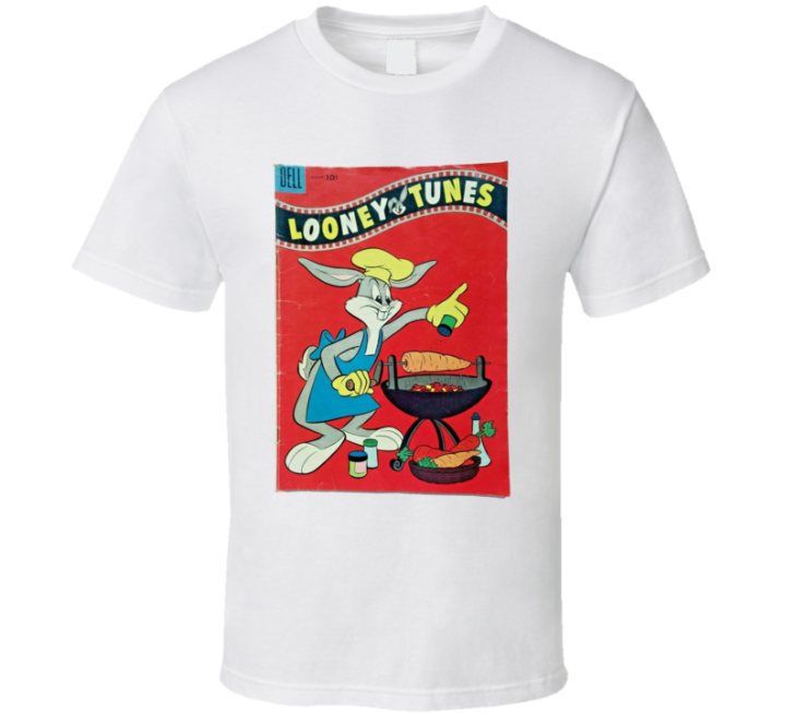 Looney Tunes Bugs Bunny Vegan Retro Vintage T Shirt