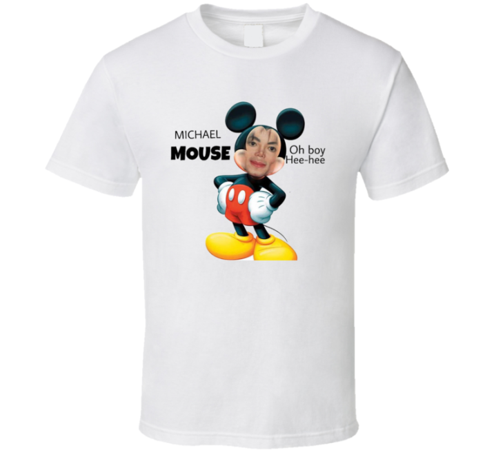 Michael Mouse Oh Boy Hee-hee Mickey Jackson Cursed Meme T Shirt