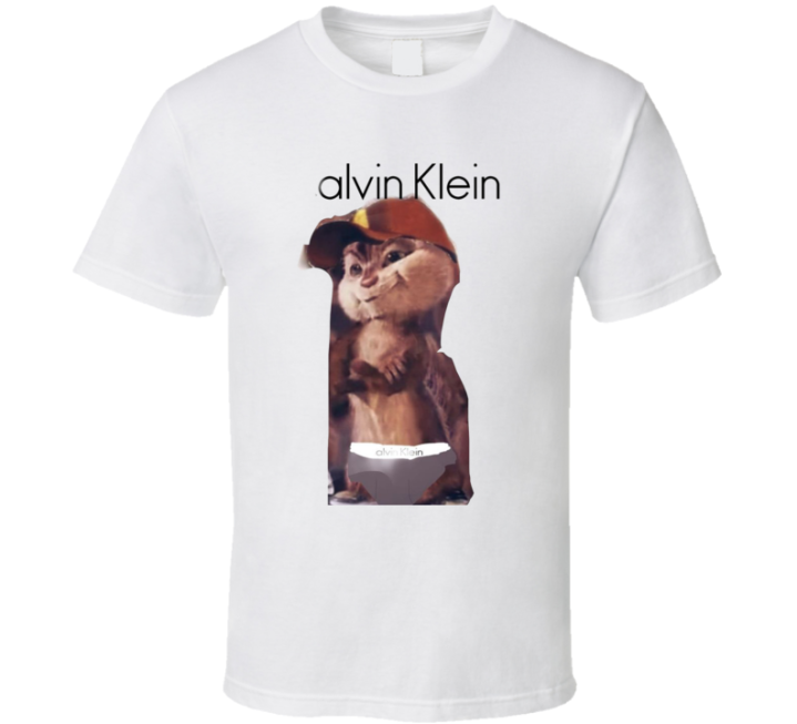 Alvin Klein Chipmunks Parody Meme T Shirt