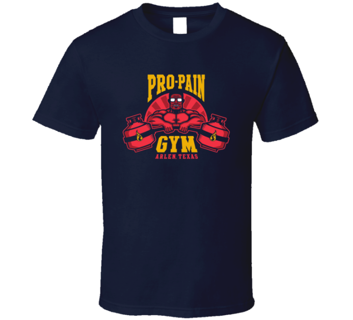 Pro Pain Gym Hank King Of The Hill Gym T Shirt