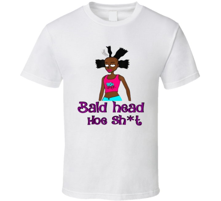 Bald Head Hoe Shit Cynthia Rugrats Meme T Shirt