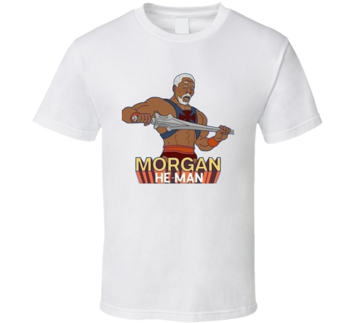 Morgan He-man Freeman Master Universe Meme T Shirt