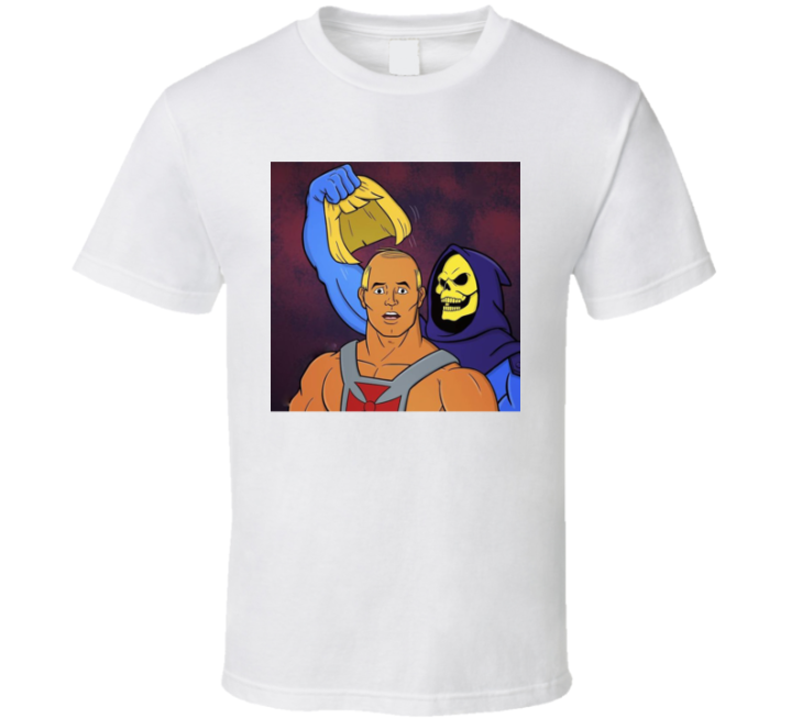 He-man Wig Cursed Meme T Shirt