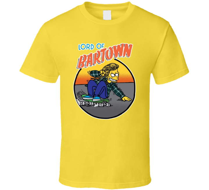 Lord Of Bartown Simpsons Parody T Shirt