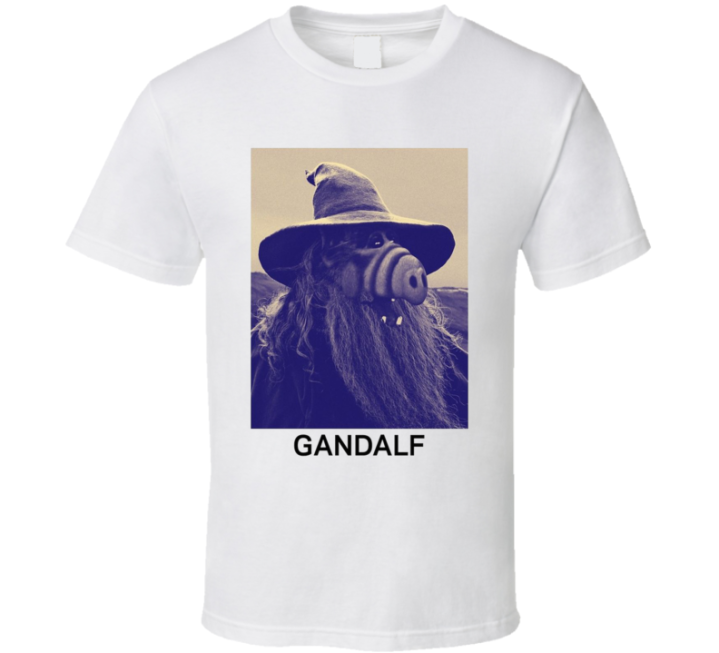 Gandalf Alf Lord Of Rings Meme T Shirt