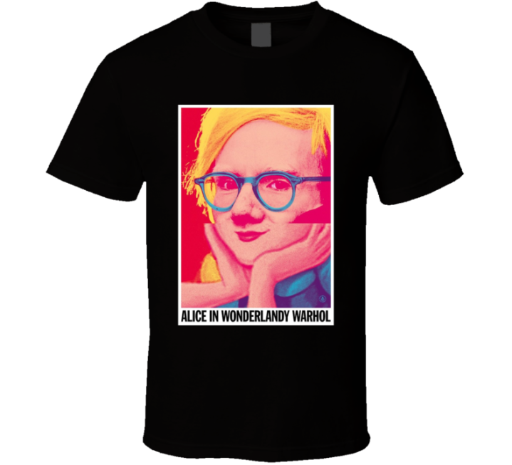 Alice In Wonderlandy Warhol Andy Meme T Shirt