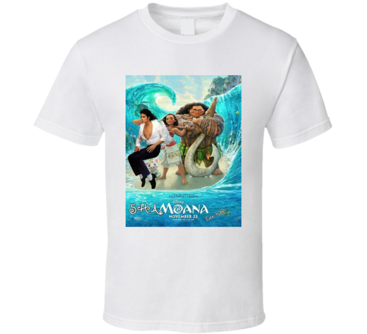 Shamoana Moana Michael Jackson Meme T Shirt