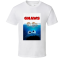 Gnaws Jaws Movie Cookie Monster Parody T Shirt