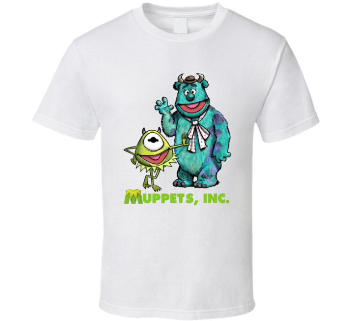 Muppets Monsters Inc Movie Parody T Shirt