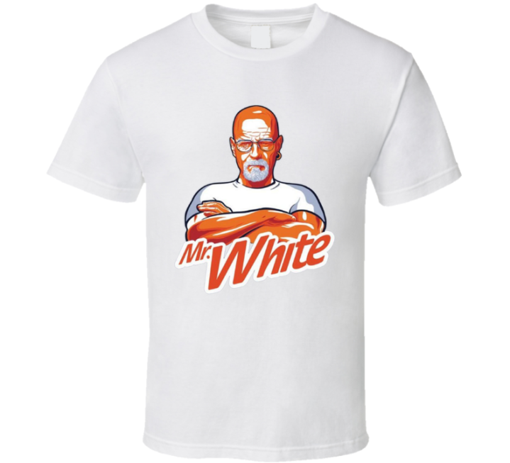 Mr Walter Clean White Breaking Bad Parody T Shirt