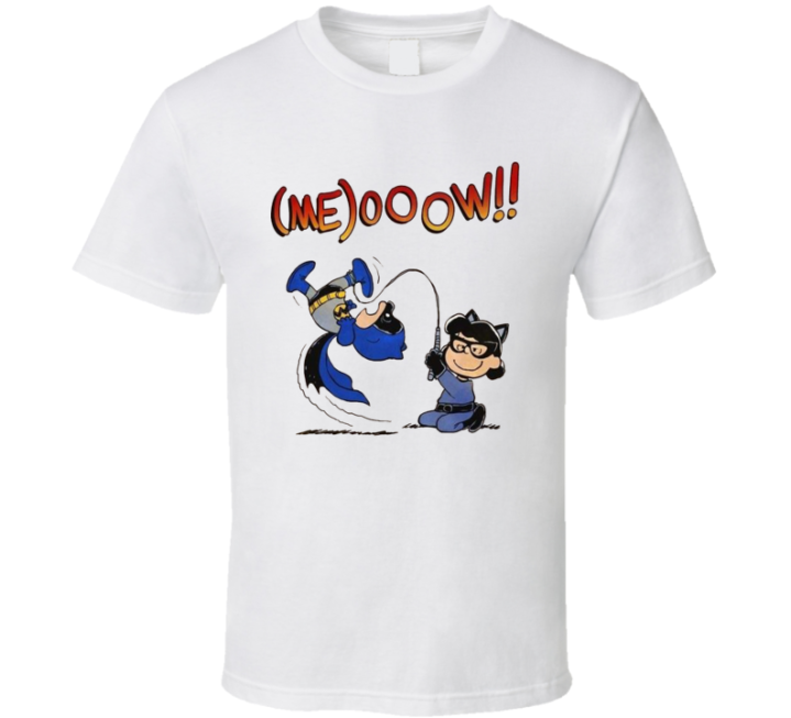 Me Oww Batman Peanuts Parody T Shirt