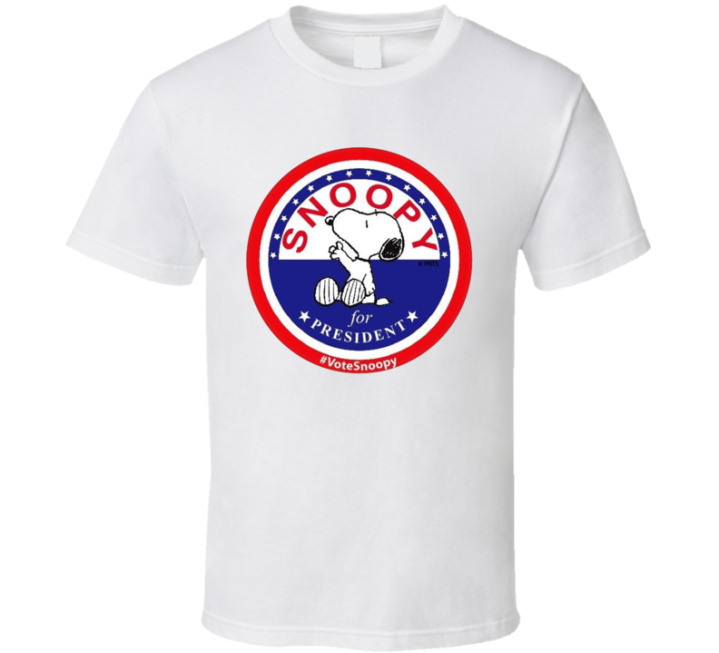 Snoopy For President T Shirt