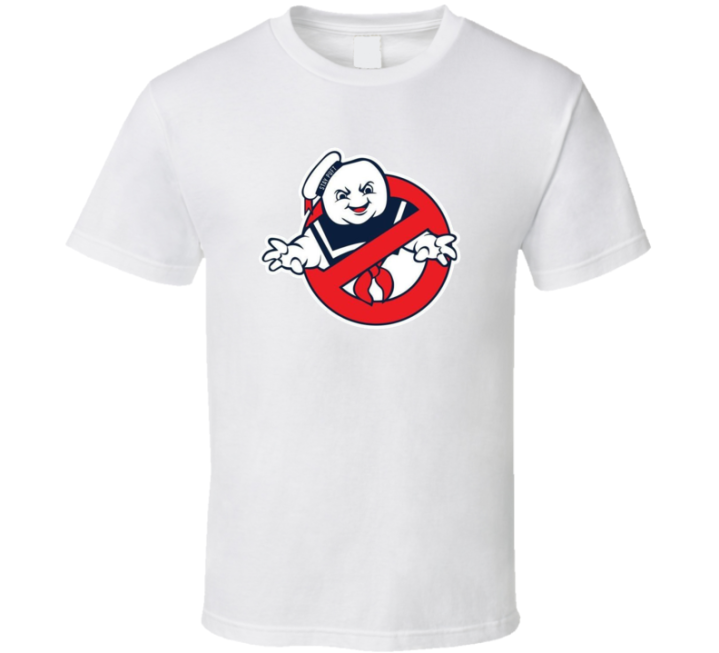 Stay Puft Ghostbusters Logo T Shirt