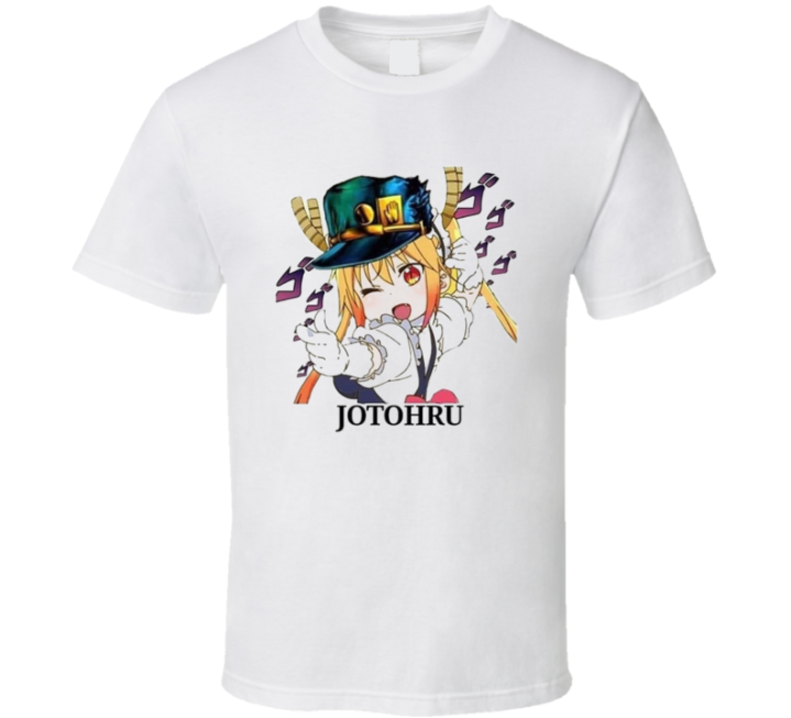 Jotohru Kobayashi's Dragon Maid Jojo's Parody Meme T Shirt