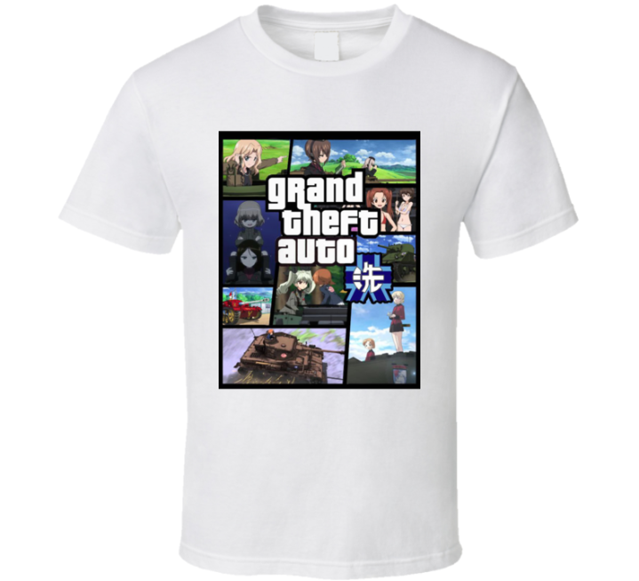 Grand Theft Auto Panzer Parody Meme T Shirt