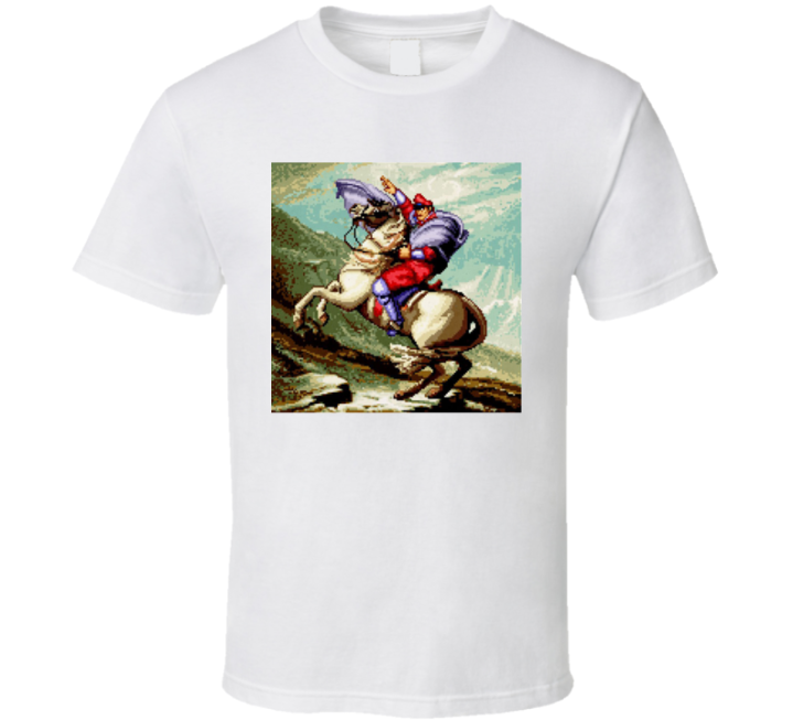 M Bison Napoleon Street Fighter Parody T Shirt