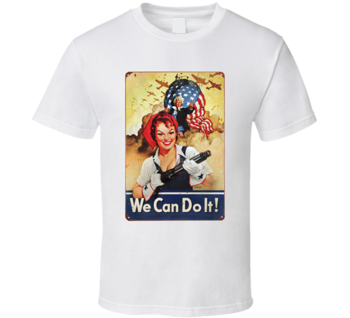 We Can Do It Rosie Riveter Gun Rights T Shirt