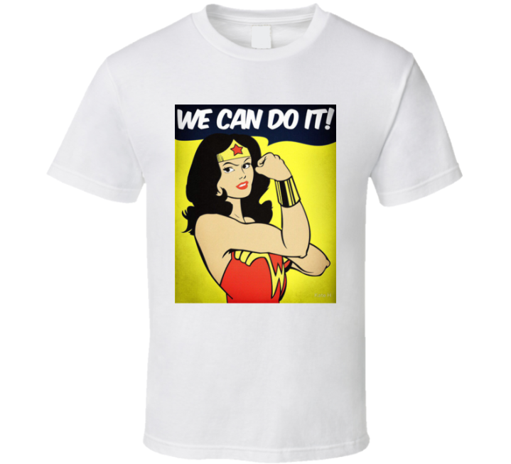 Wonder Woman We Can Do It T Shirt