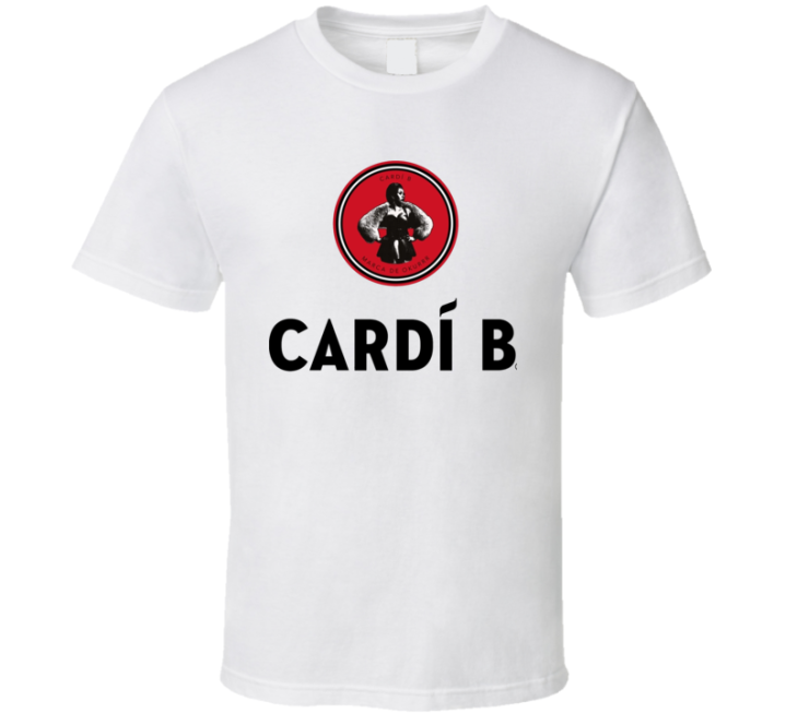 Barcardi B Meme Parody T Shirt