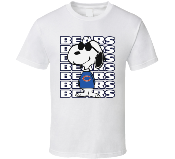 Chicago Bears Snoopy Parody T Shirt