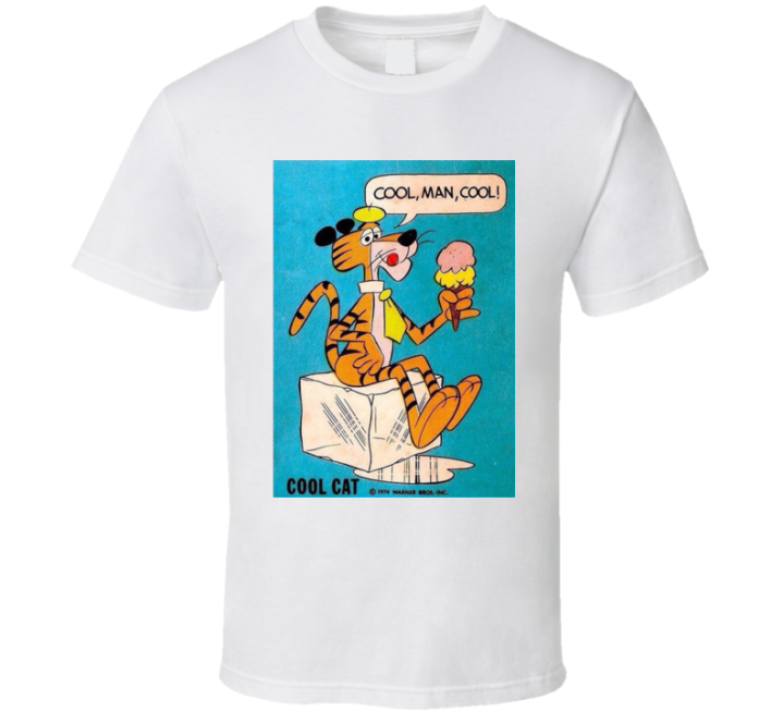 Pink Panther Tiger Cool Cat Parody T Shirt