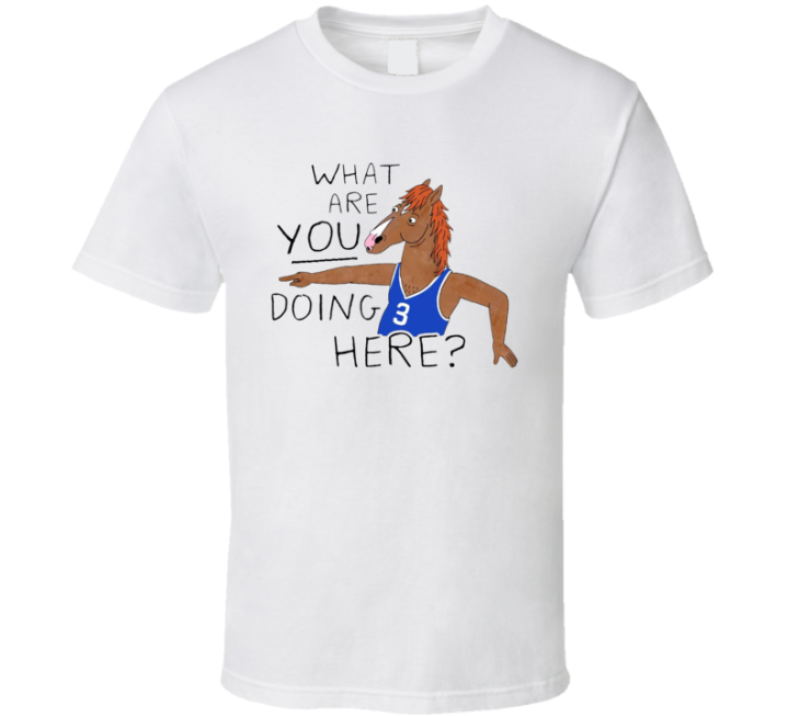 What Are You Doing Here Bojack Horseman T Shirt