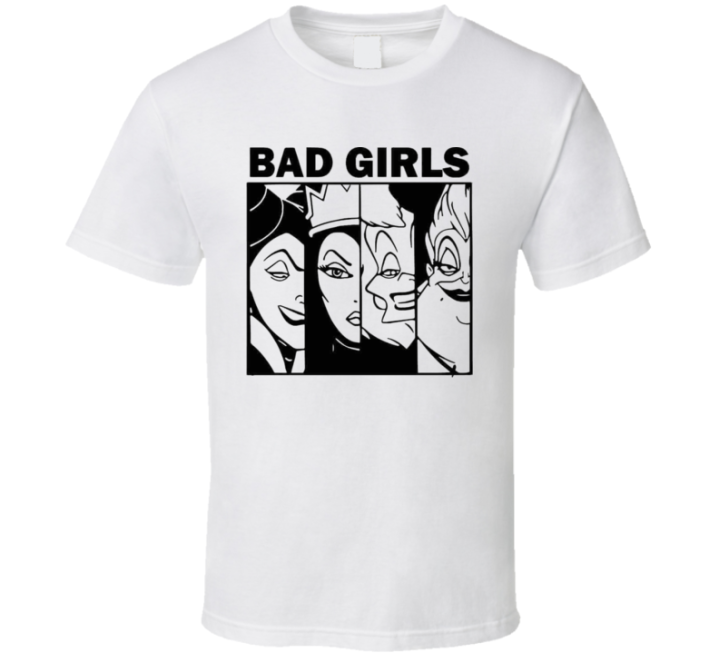 Bad Girls Disney Villains T Shirt