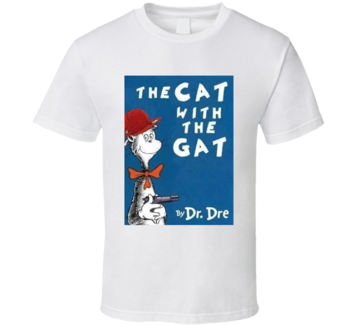 Cat With The Gat In The  Parody T Shirt