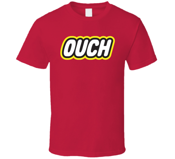 Lego Ouch Parody T Shirt