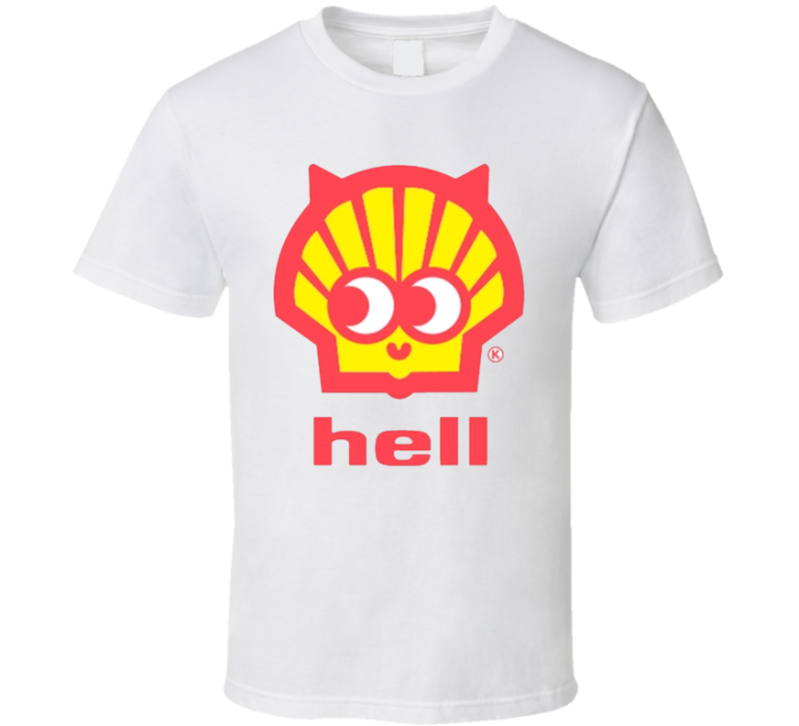 Hell Shell Gas Prices Parody T Shirt