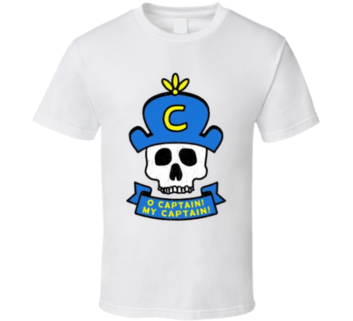 O Captain Crunch My Captain Skull Parody T Shirt