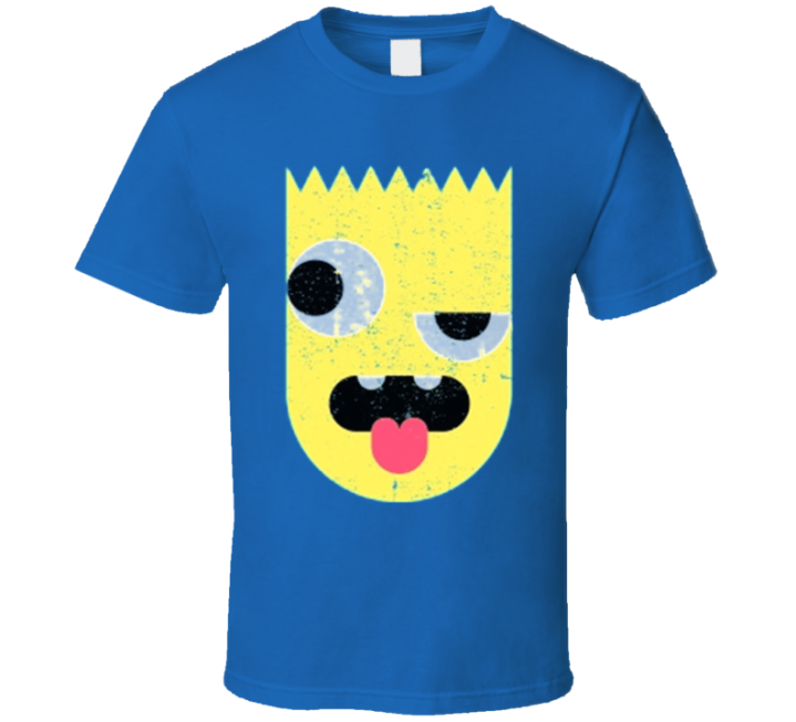 Bart Blart Simpsons Picasso Parody T Shirt