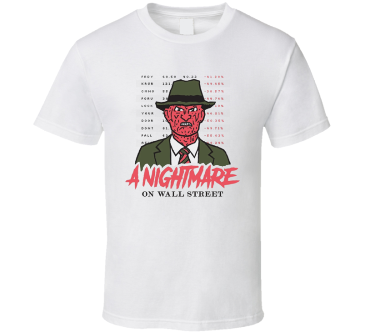 Nightmare On Wall Street Freddy Krueger T Shirt